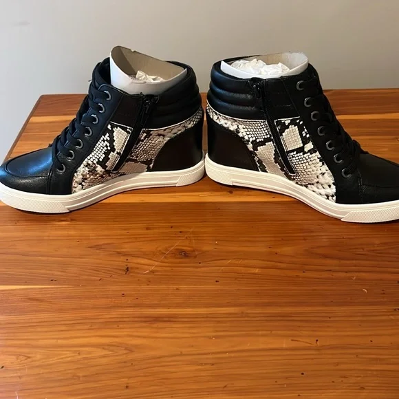 New and Never Worn Aldo Wedge Sneakers - Picture 3 of 5